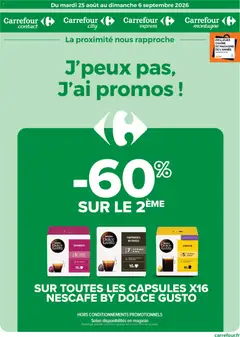 Carrefour contact - Prévisualisation de Carrefour contact catalogue valide à partir de 25/08/2026