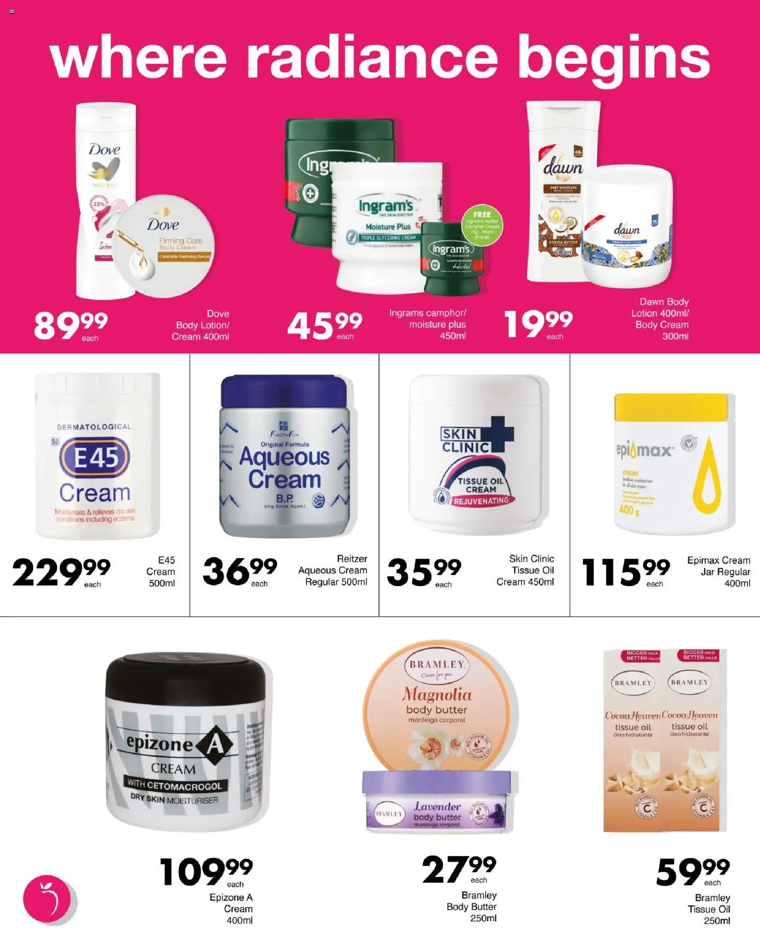 New Save catalogue – valid from 11.06.2026 | Page: 64 | Products: Tissue oil, Butter, Oil, Body cream