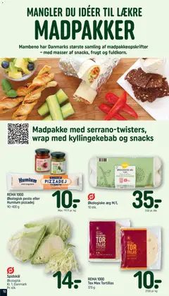 Rema 1000 - Tilbudsavis uge 32 gyldig fra 02/08/2026 | Side: 10 | Produkter: Æg, Pizzadej, Pesto, Spidskål