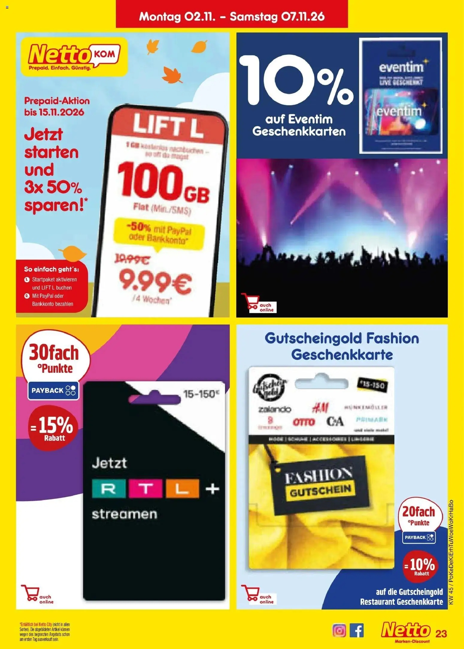 Netto Marken-Discount Prospekt Leonberg – gültig ab 02.11.2026 | Seite: 33