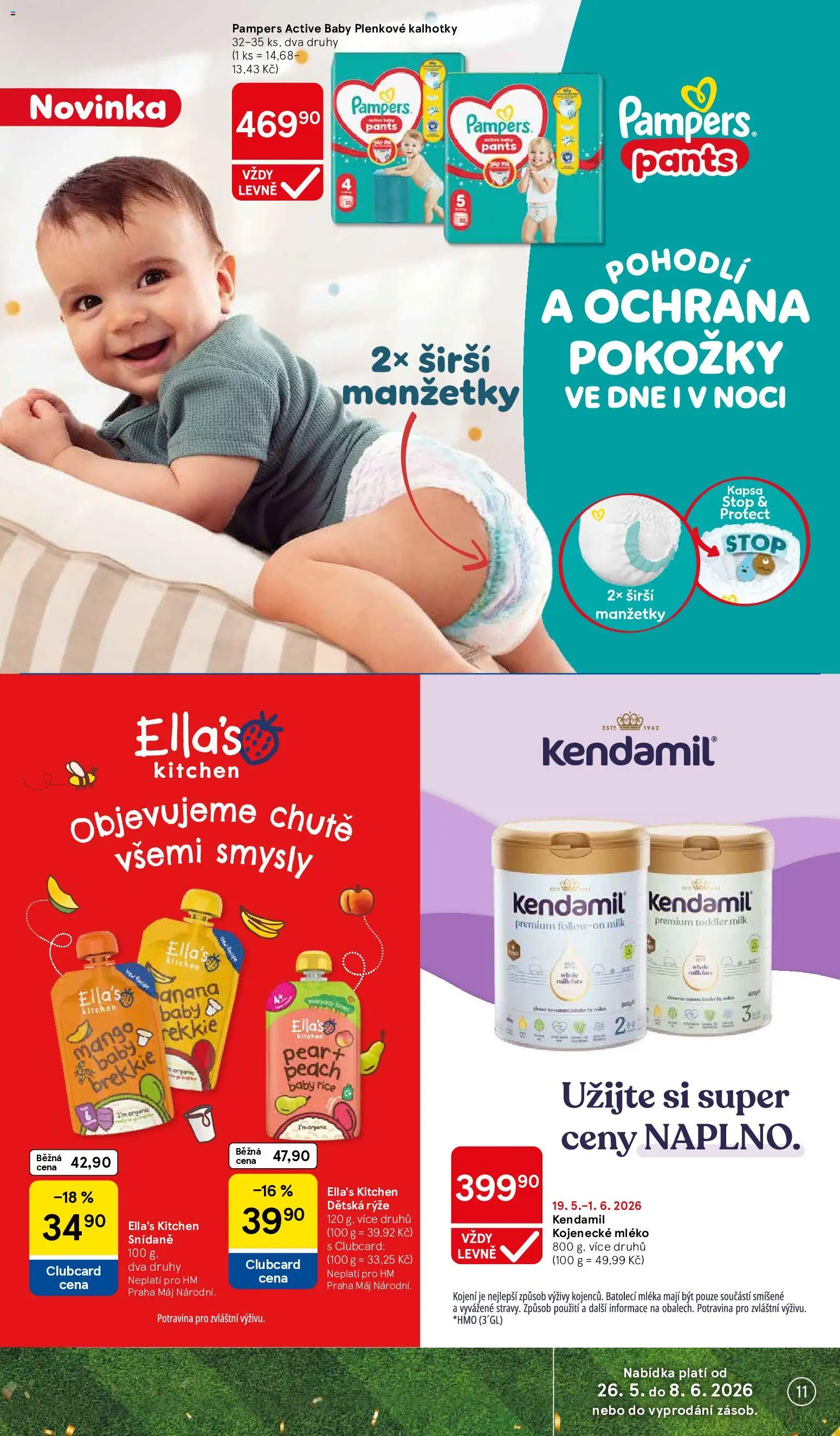 Tesco leták - Hypermarket od 27.05.2026 | Strana: 11 | Produkty: Mango, Rýže, Pampers, Pants