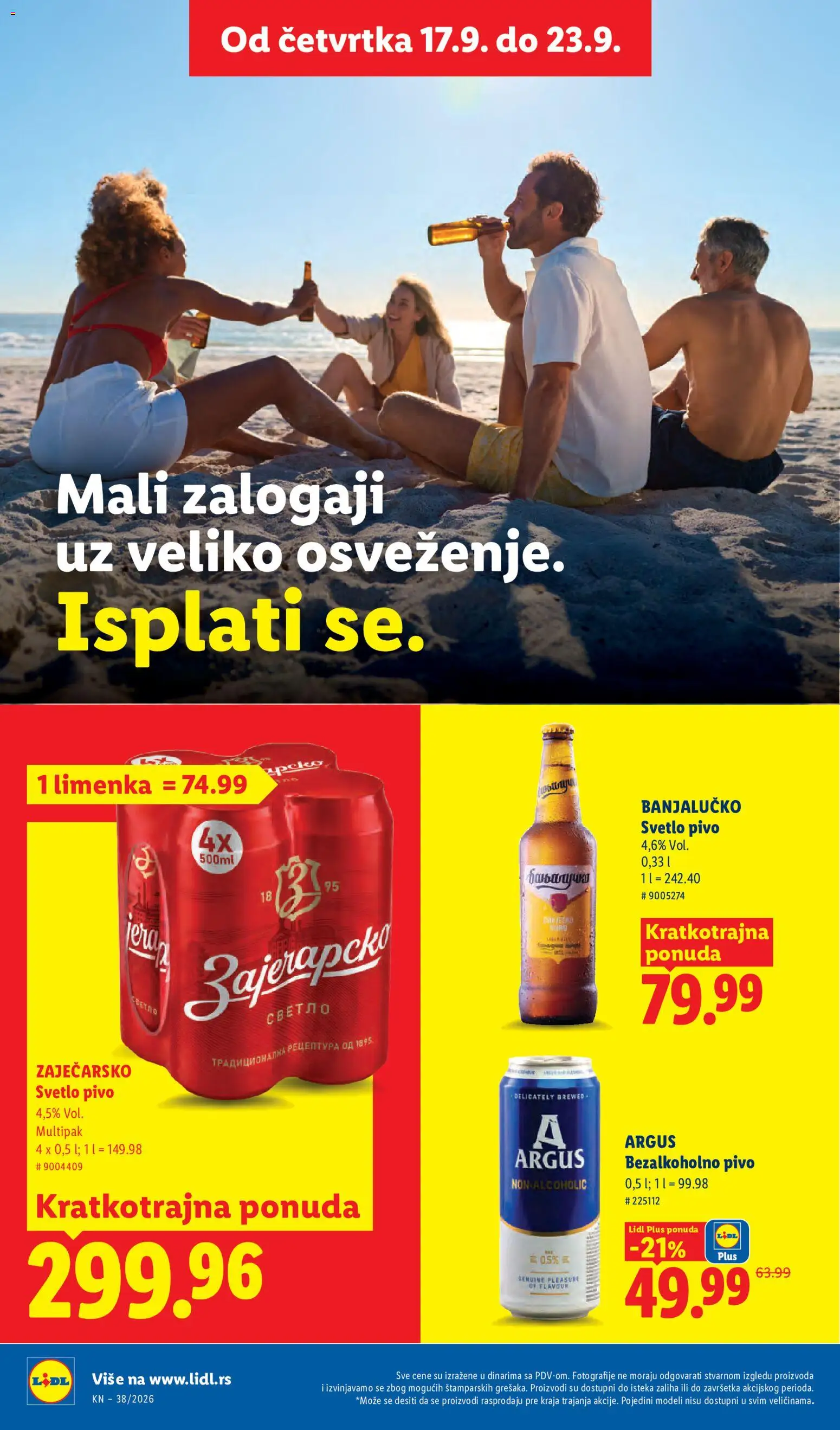 Lidl katalog - važi od 17.09.2026 | Strana: 50