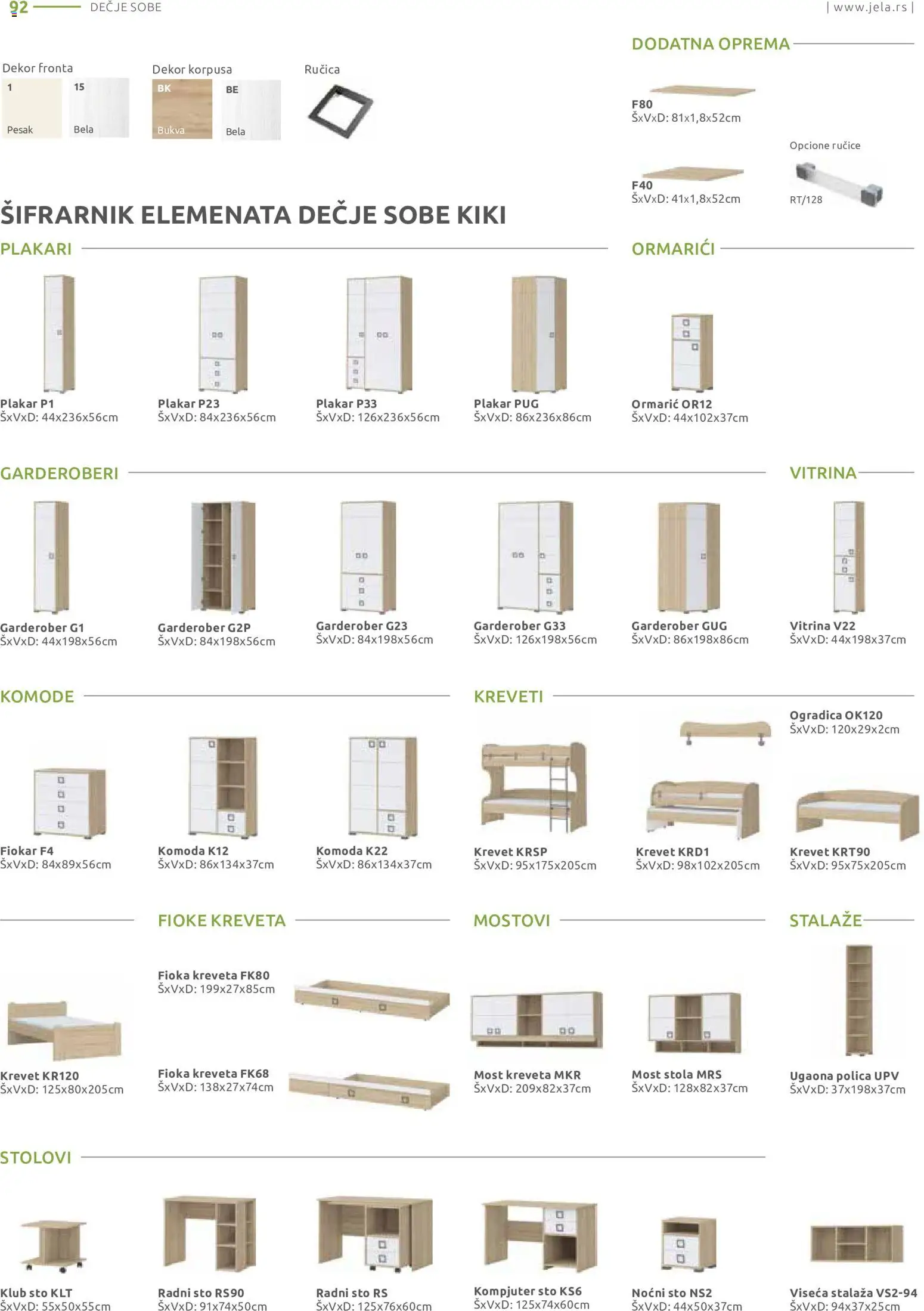 Jela katalog - važi od 09.07.2026 | Strana: 92 | Proizvode: Komoda, Sto, Kompjuter, Radni sto
