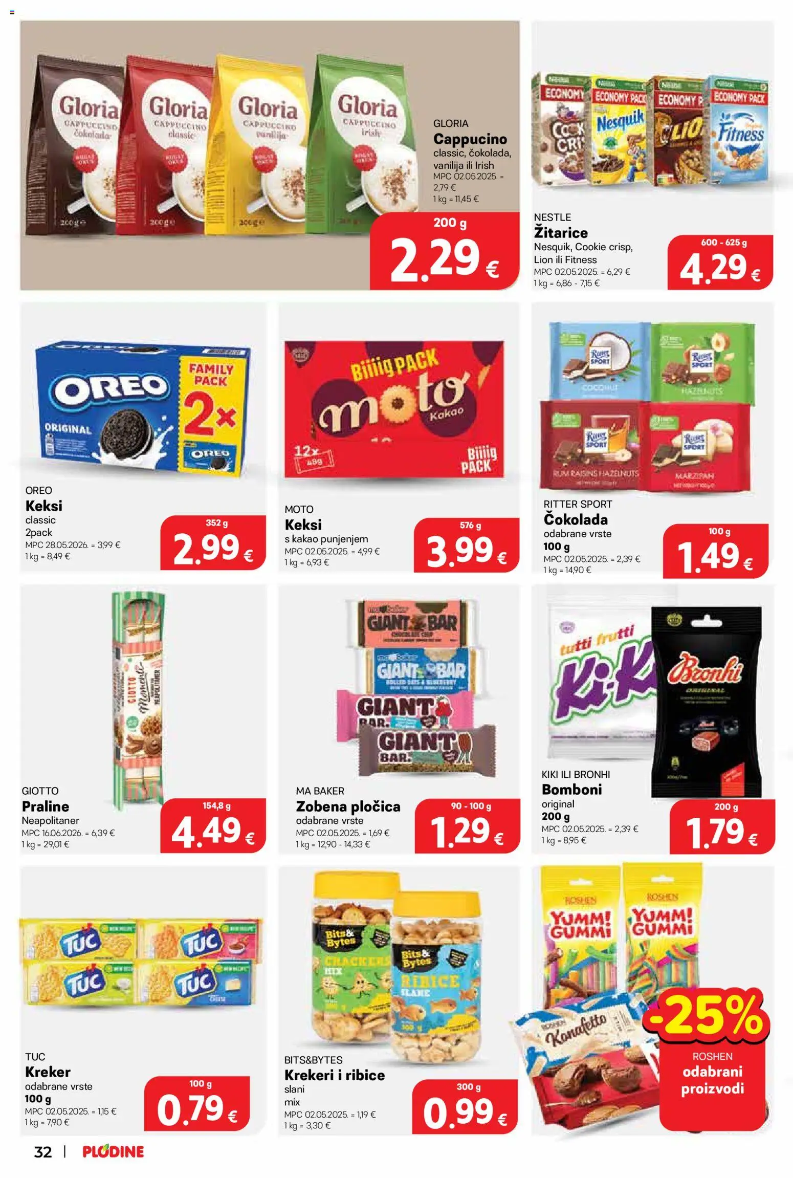 Plodine katalog | vrijedi od 01.07.2026 | Stranica: 32