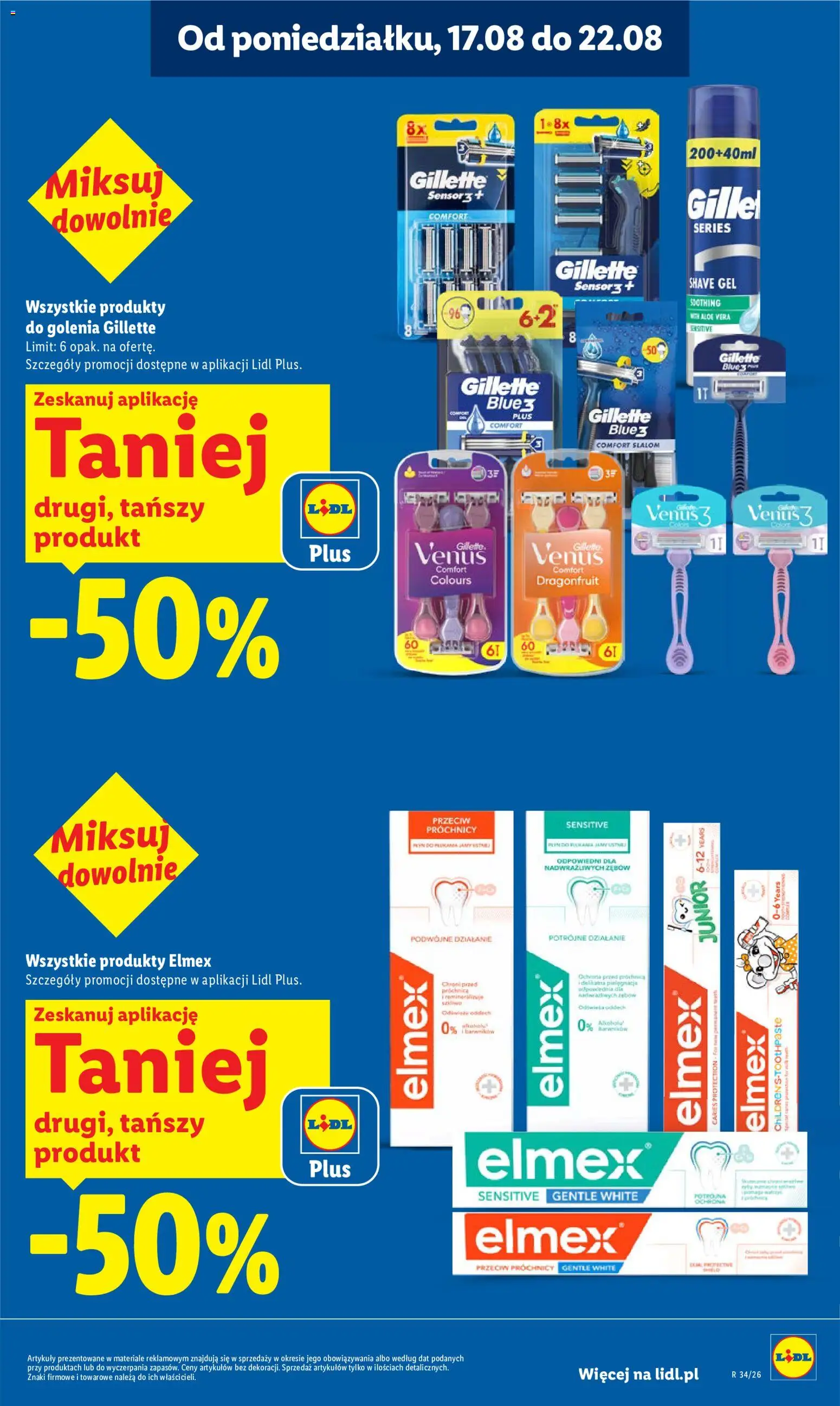 Lidl Polsko leták od 20.08.2026 | Strana: 29 | Produkty: Elmex, Aloe vera