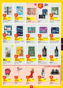 Pré-visualização Auchan folheto válido de 08/10/2026 | Página: 45 | Produtos: Purina one, Água de colónia, Snacks, Peixe