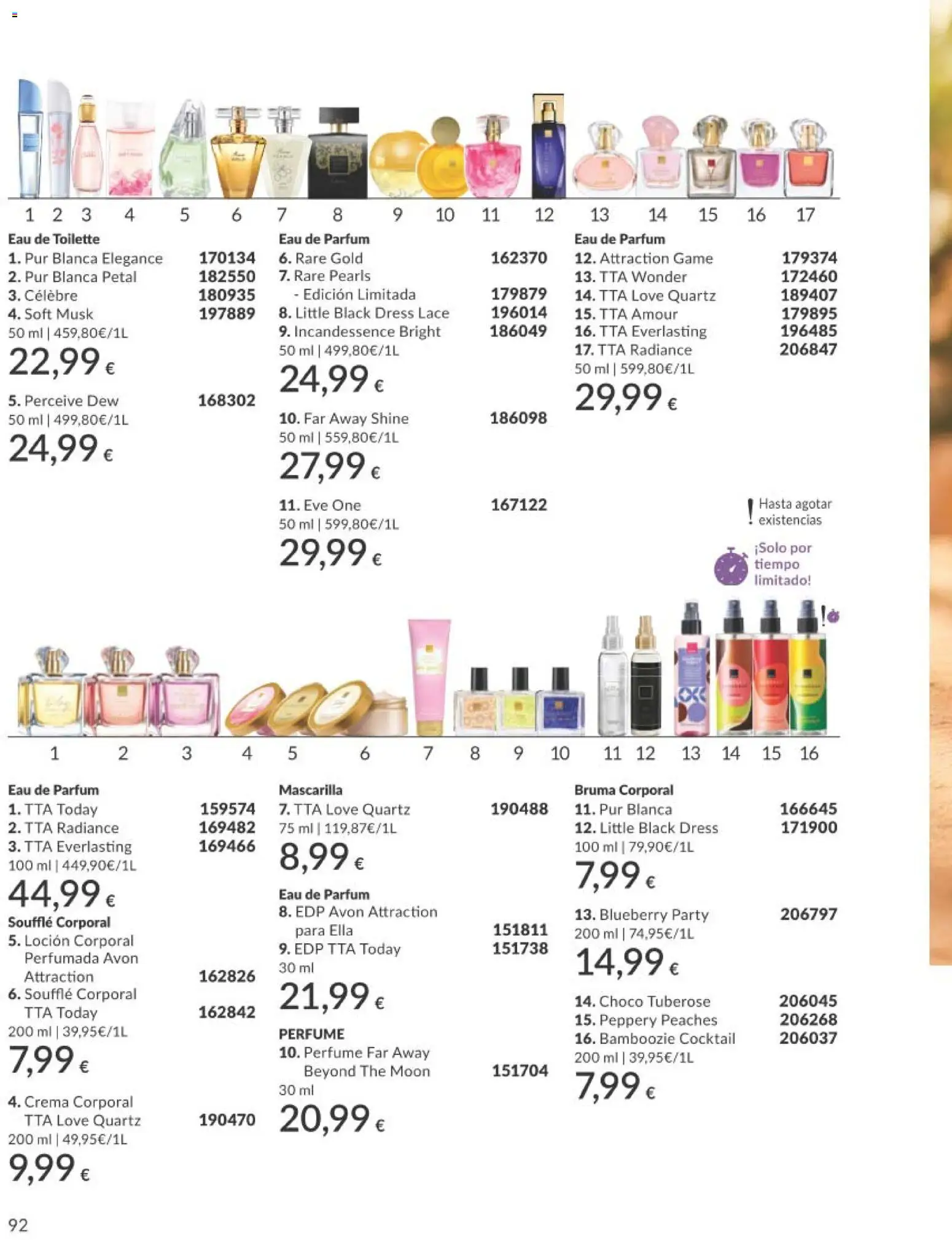 Catálogo AVON campaña 7 │ válido desde el 01/07/2026 | Página: 92
