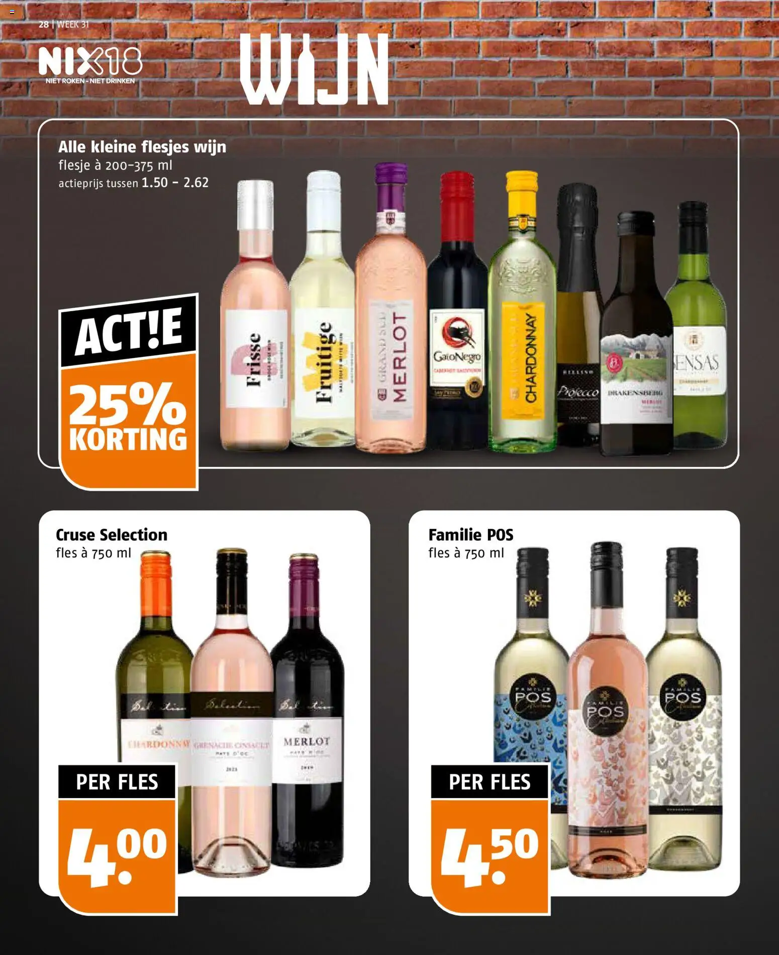 {H1} | Pagina: 28 | Producten: Wijn, Fles