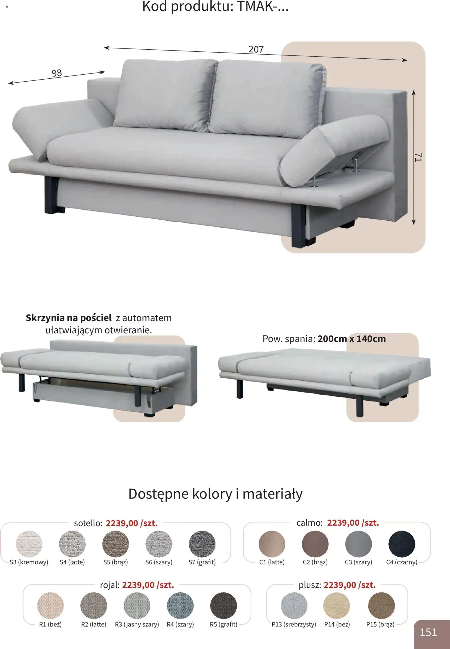 Bodzio Katalog od 01.10.2026 | Strona: 151 | Produkty: Pościel