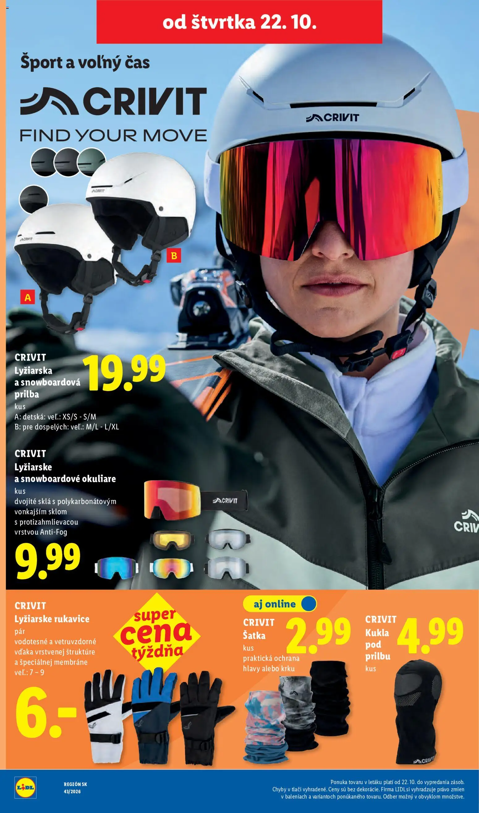 Nové Lidl akcie – leták je platný od 19.10.2026 | Strana: 110