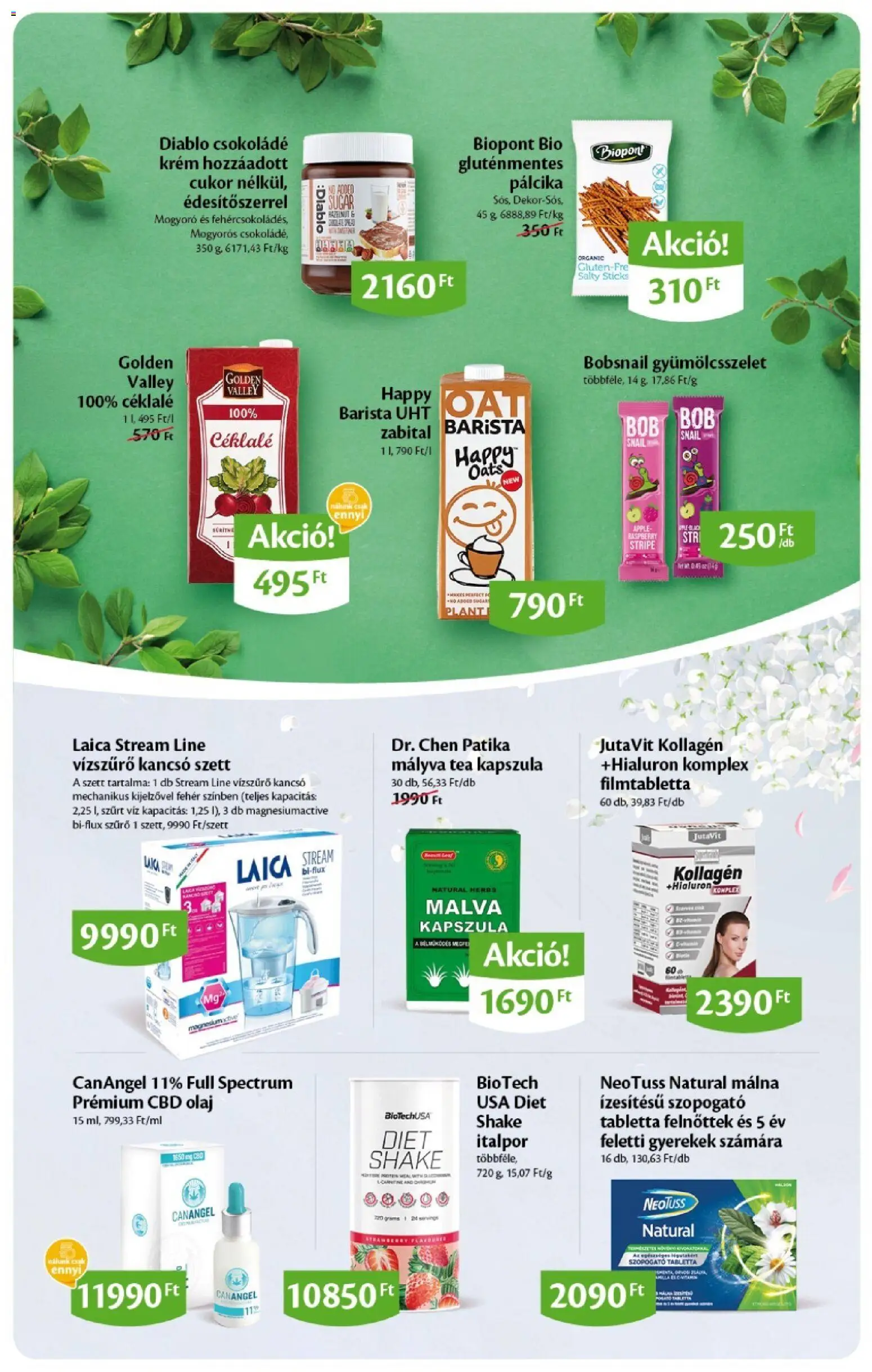 EcoFamily akciós ujság - amely érvényes a következő dátumtól: 09.04.2026 | Oldal: 7 | Termékek: Mogyoró, Olaj, Gluténmentes, Cukor