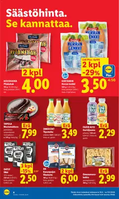 Lidl-mainoslehti voimassa 10/09/2026 alkaen | Sivu: 6 | Tuotteet: Kakku