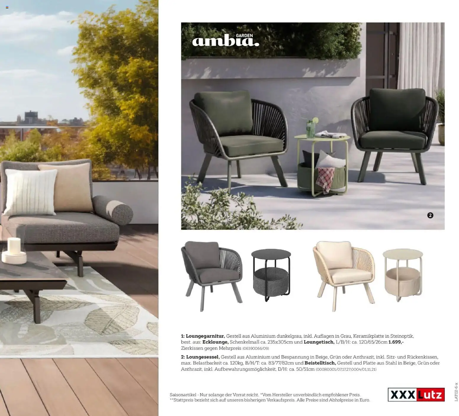 XXXLutz Gartenkatalog gültig ab 30.03.2026 | Seite: 17