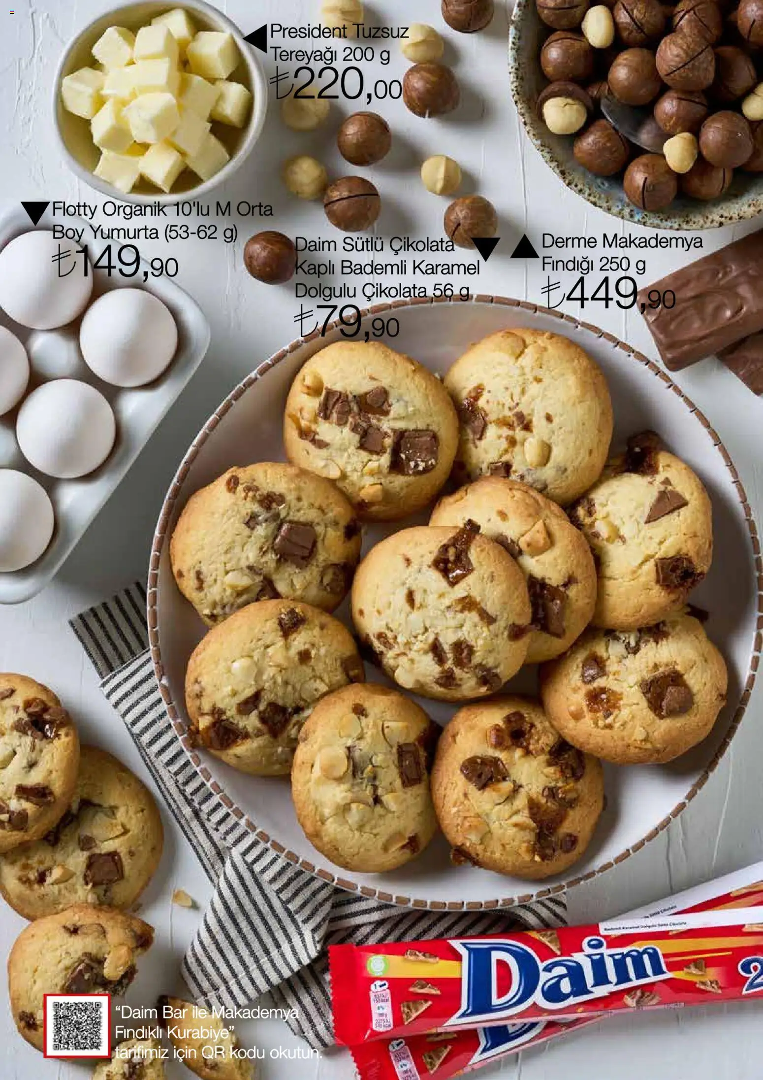 Migros Katalog - MacroStyle - 01 Eylül 2026 tarihinden itibaren geçerlidir | Sayfa: 10 | Ürünler: Tereyağı, Yumurta, Çikolata, Kurabiye