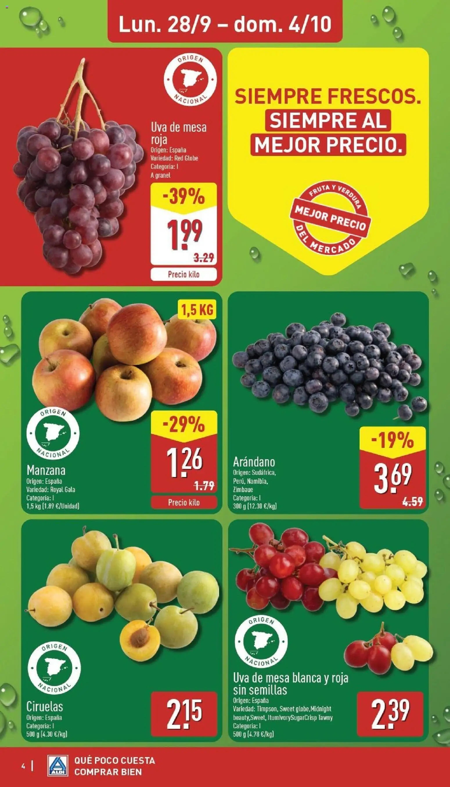 Aldi folleto Baleares │ válido desde el 28/09/2026 | Página: 4