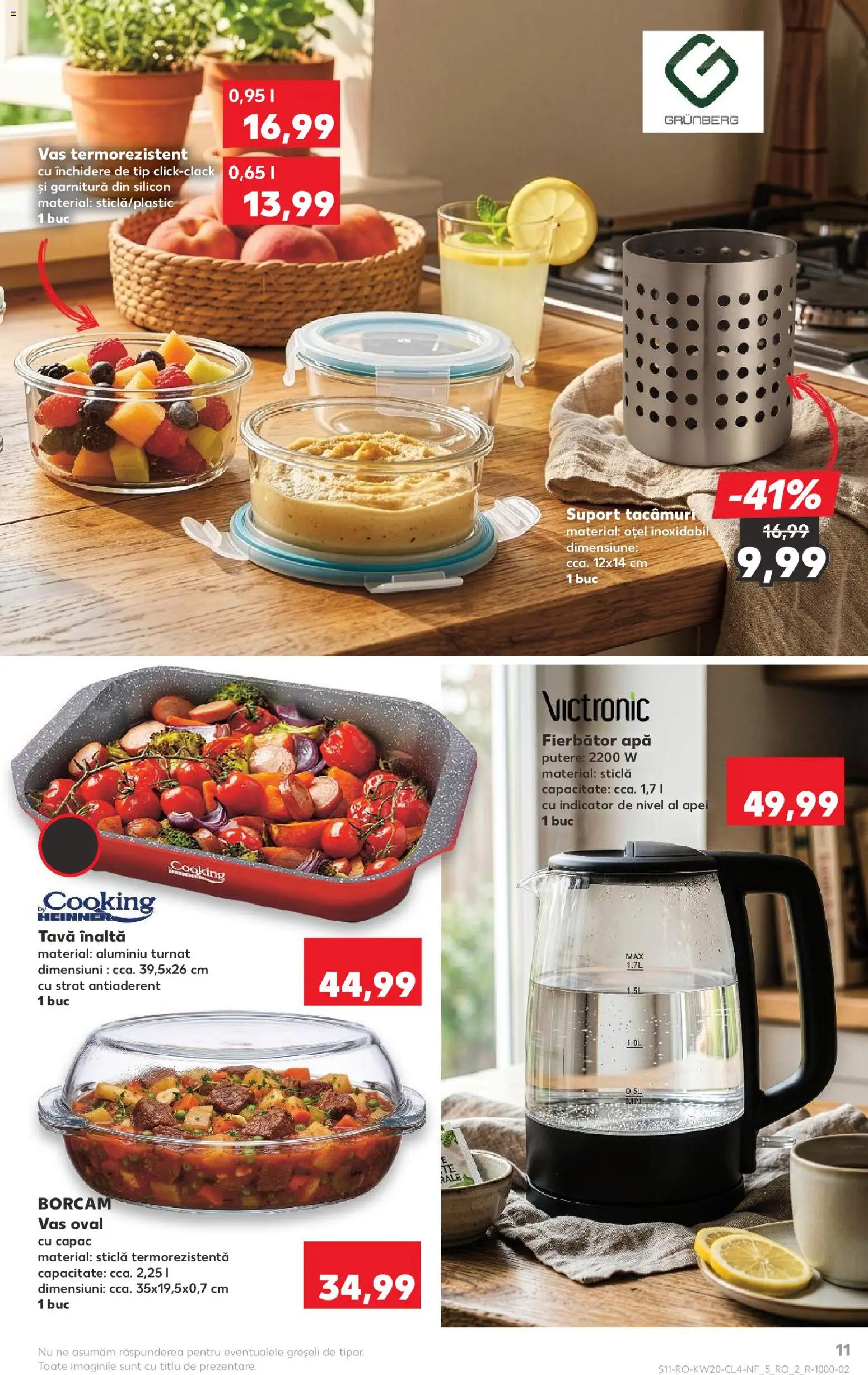 Noul catalog Kaufland – valabil de la 13.05.2026 | Pagină: 11 | Produse: Apă