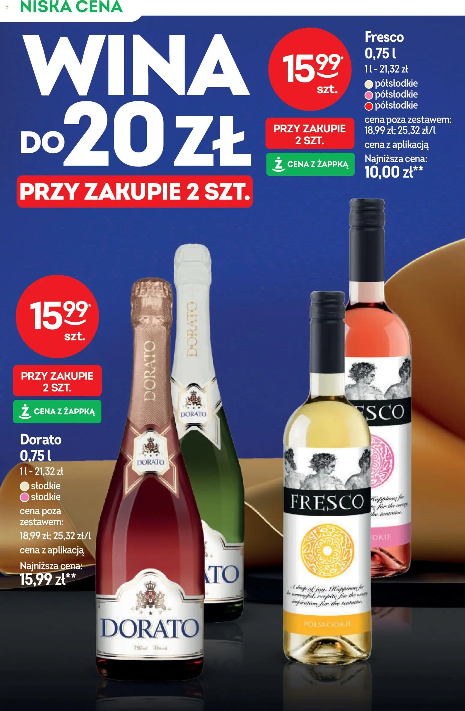 Żabka gazetka - Katalog win od 08.07.2026 | Strona: 4 | Produkty: Fresco