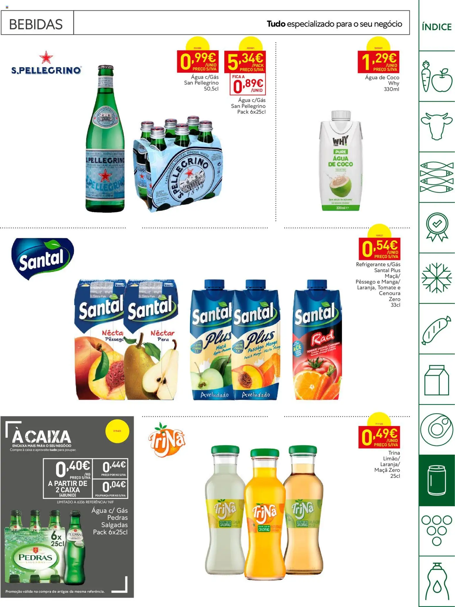 Recheio Horeca │ válido de 16.06.2026 | Página: 21 | Produtos: Refrigerante, Leite, Maça, Tomate