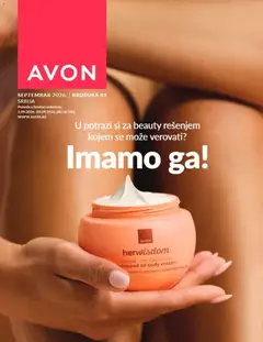 AVON brosura September 2026 - pregled AVON kataloga - važi od 01.09.2026