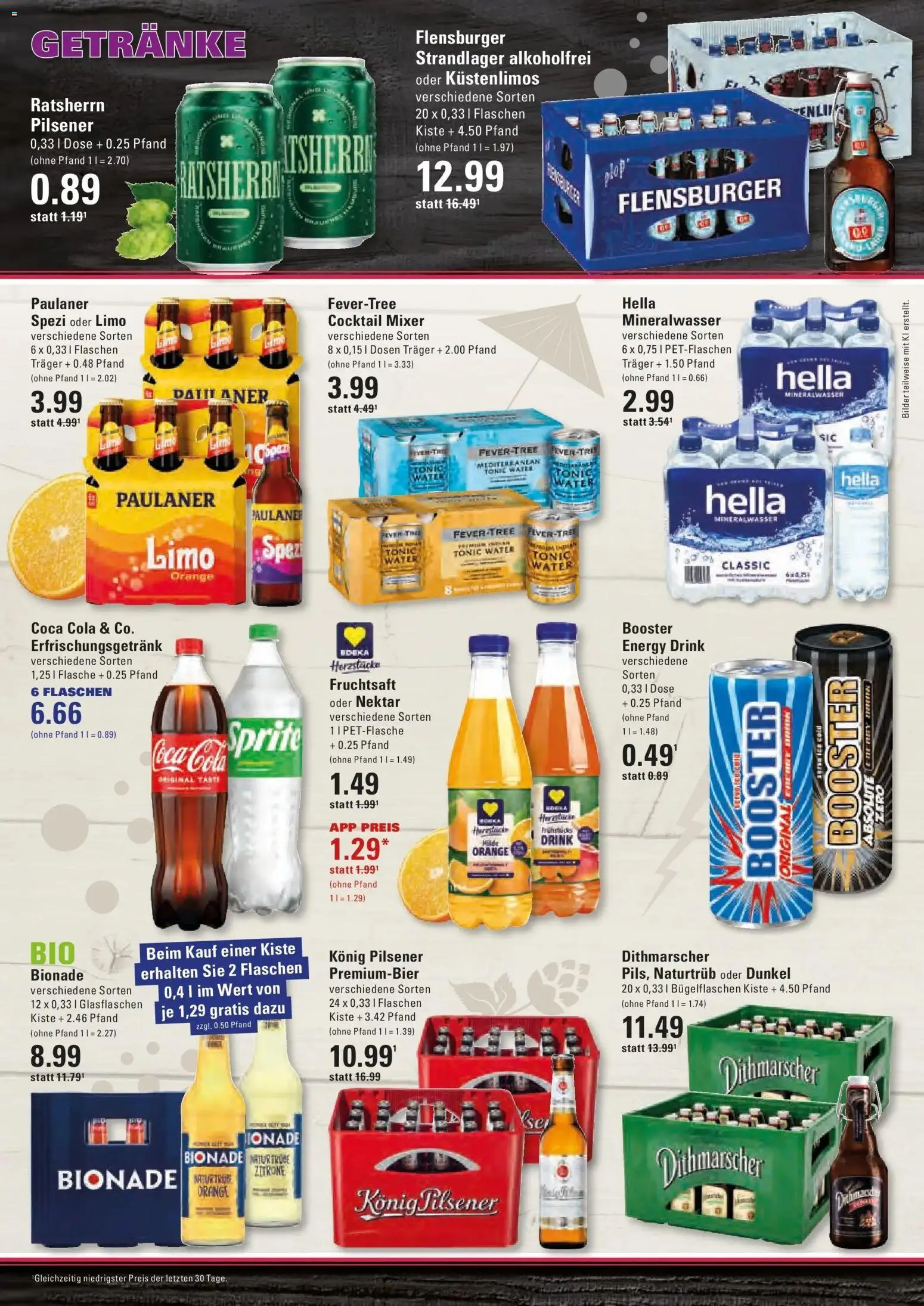 Edeka Prospekt Stade – gültig ab 17.05.2026 | Seite: 14 | Produkte: Coca cola, Cola, Bionade, Hella