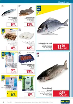 Metro leták platný od 01.07.2026 | Strana: 3 | Produkty: Asus, Ryby, Šalát, Treska