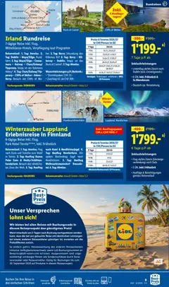 Lidl aktionen Reise-Highlights ab 29.08.2026 gültig | Seite: 9 | Produkte: Rock, Telefon