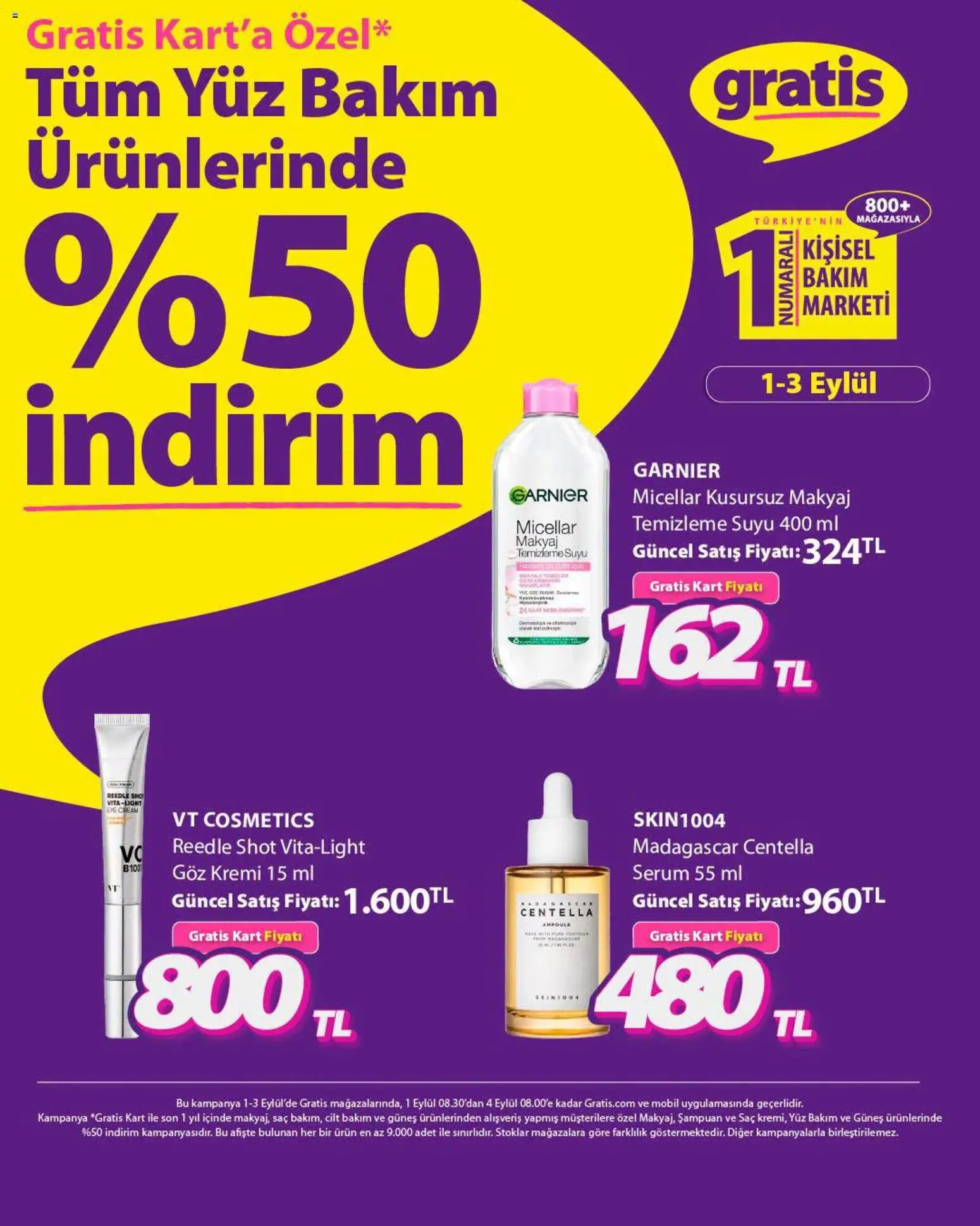 Gratis Katalog - 01 Eylül 2026 tarihinden itibaren geçerlidir | Sayfa: 2 | Ürünler: Şampuan, Makyaj