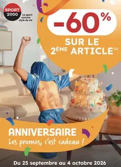 Sport 2000 - Prévisualisation de Sport 2000 catalogue valide à partir de 25/09/2026