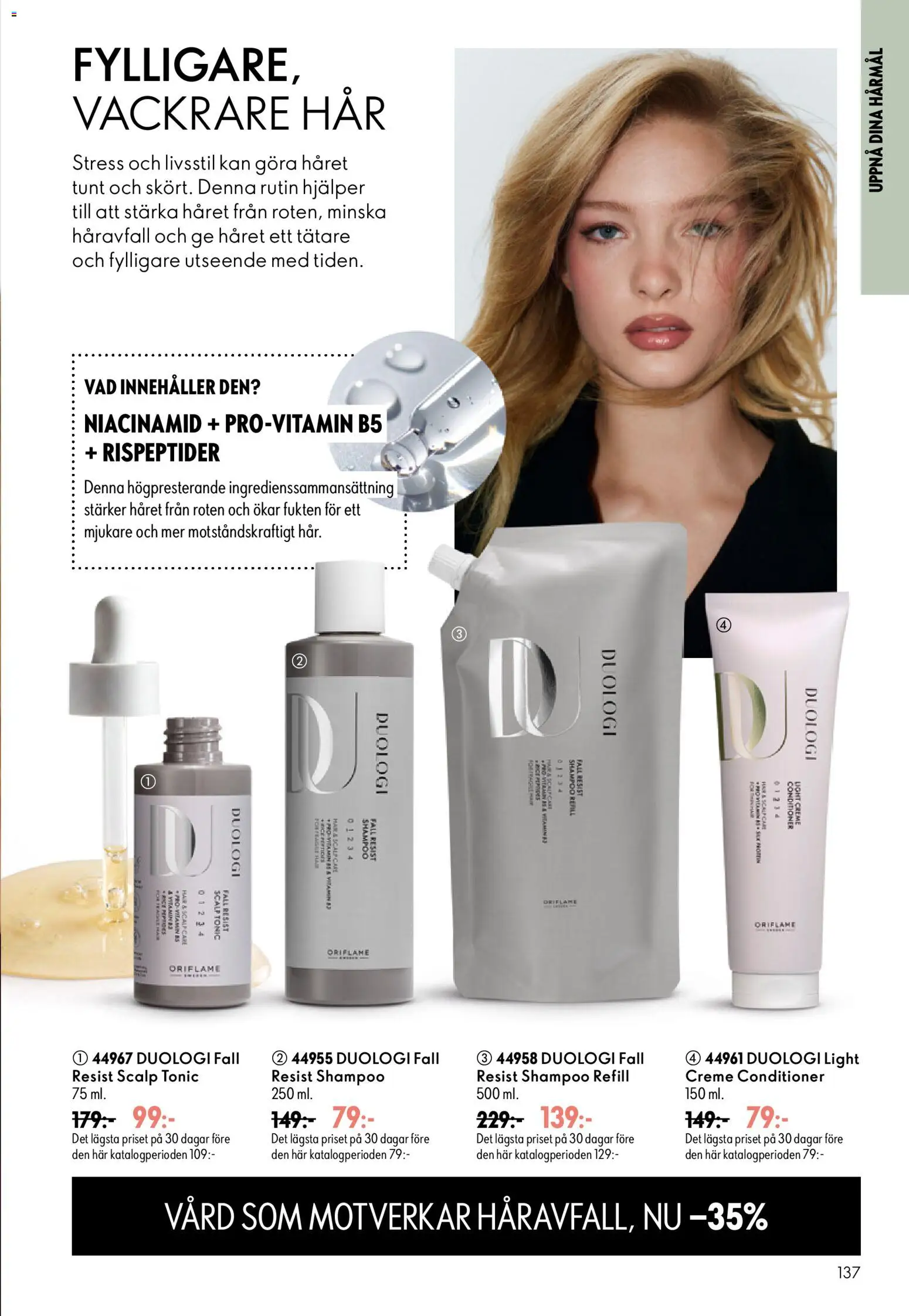 Oriflame reklamblad aktuell från 16/09/2026 | Sida: 137 | Produkter: Tonic