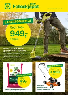 Forhåndsvisning av Felleskjøpet kundeavis gyldig fra 03/08/2026