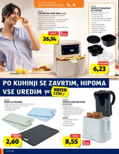 Hofer katalog akcije – veljaven od 09.09.2026 | Stran: 16 | Izdelki: Toaster, Podloga, Nabodala, Grelnik vode