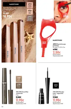 Oriflame-mainoslehti voimassa 05/08/2026 alkaen | Sivu: 36 | Tuotteet: Kampa, Kulmaväri