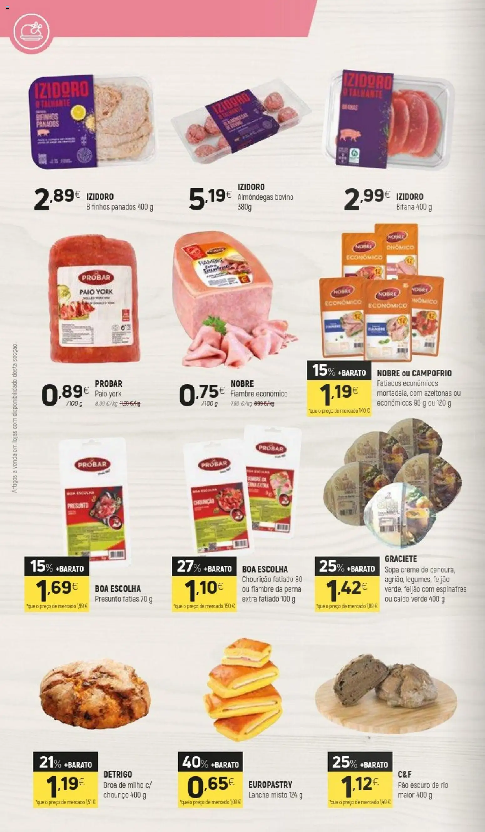 Coviran folheto │ válido de 28/07/2026 | Página: 2 | Produtos: Espinafres, Azeitonas, Sopa, Presunto