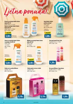 NTL Katalog - Pregled kataloga iz trgovine NTL, vrijedi od 23.07.2026 | Stranica: 4 | Proizvodi: Mlijeko, Krema za sunčanje, Krema, Garnier