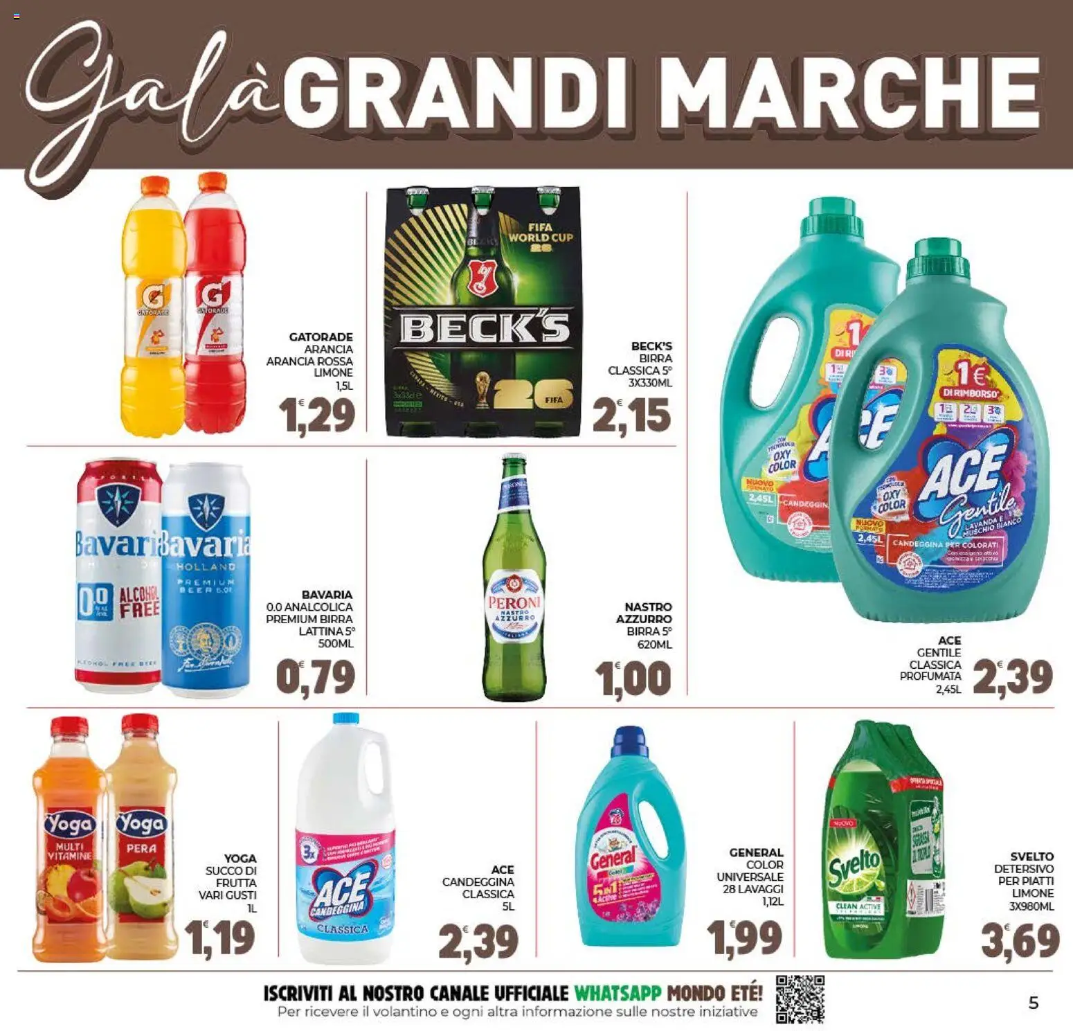 Volantino Eté del 19/08/2026 | Pagina: 5 | Prodotti: Succo, Frutta, Limone, Pera