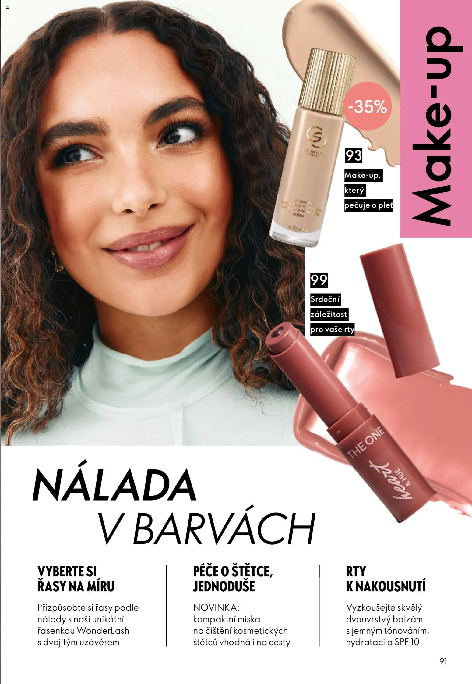 Oriflame katalog č. 13/2026 od 09.09.2026 | Strana: 91 | Produkty: Makeup, Sérum, Miska