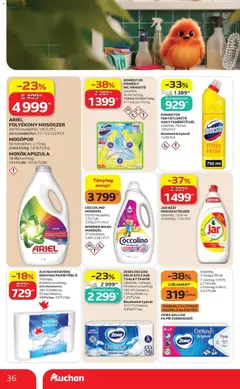 Auchan akciós újság Szolnok - amely érvényes a következő dátumtól: 2026.09.17. | Oldal: 36
