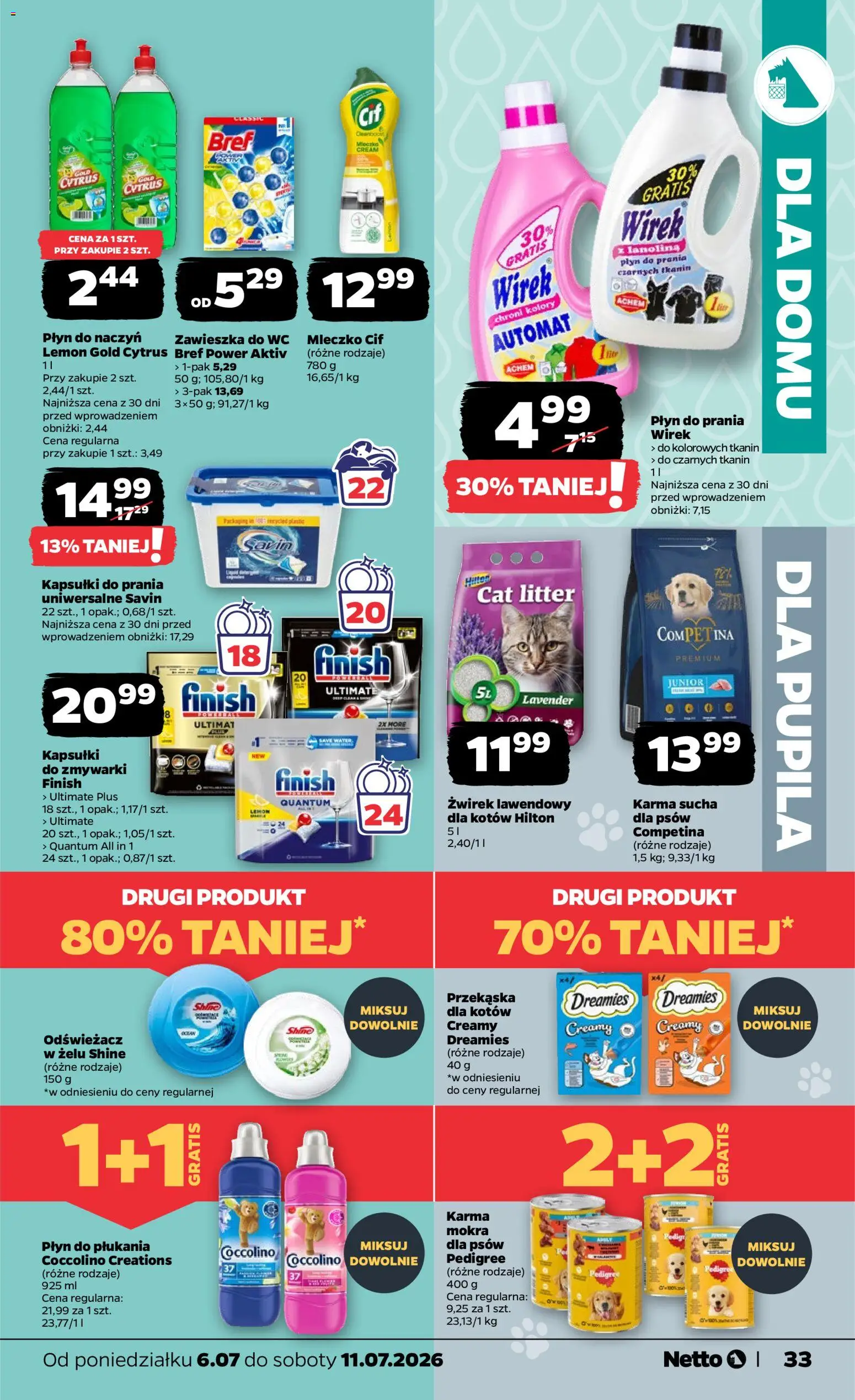 Netto gazetka od poniedziałku spożywcza od 06.07.2026 | Strona: 33