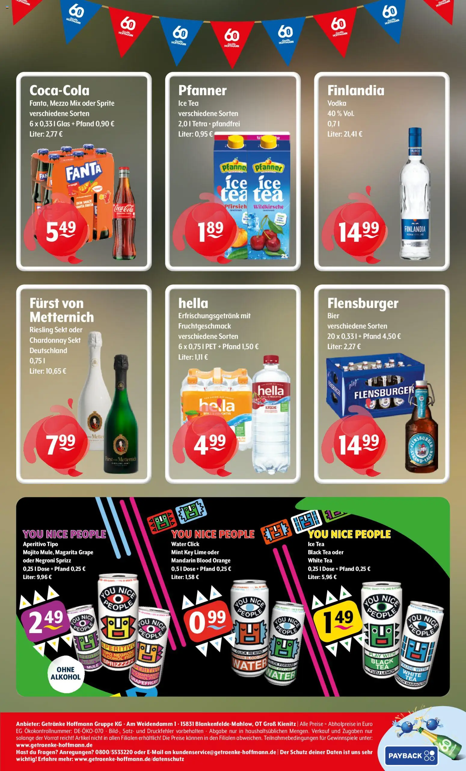 Getränke Hoffmann Prospekt – gültig ab 31.08.2026 | Seite: 8 | Produkte: Fanta, Sekt, Flensburger, Hella