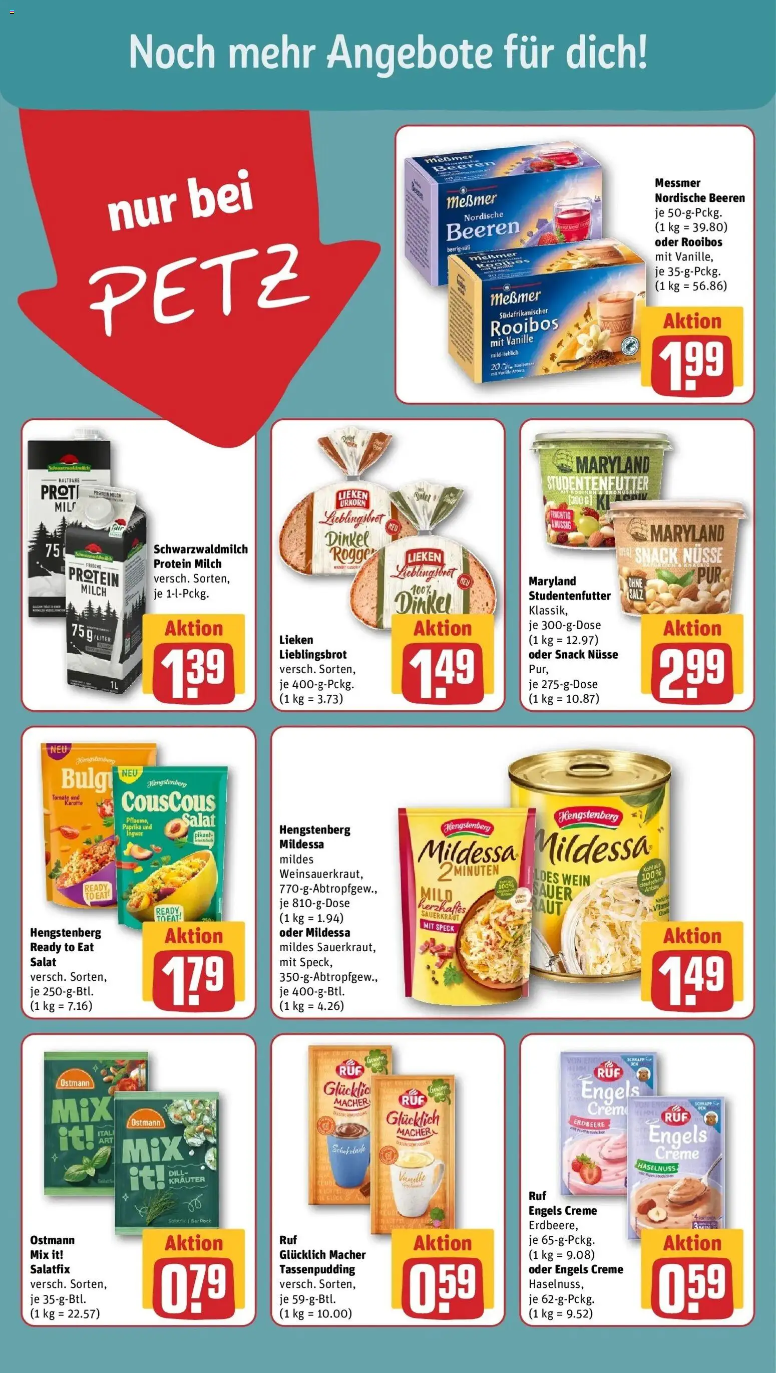REWE Prospekt ab 28.09.2026 zum Blättern » Angebote | Seite: 22 | Produkte: Milch, Creme, Vanille, Salz