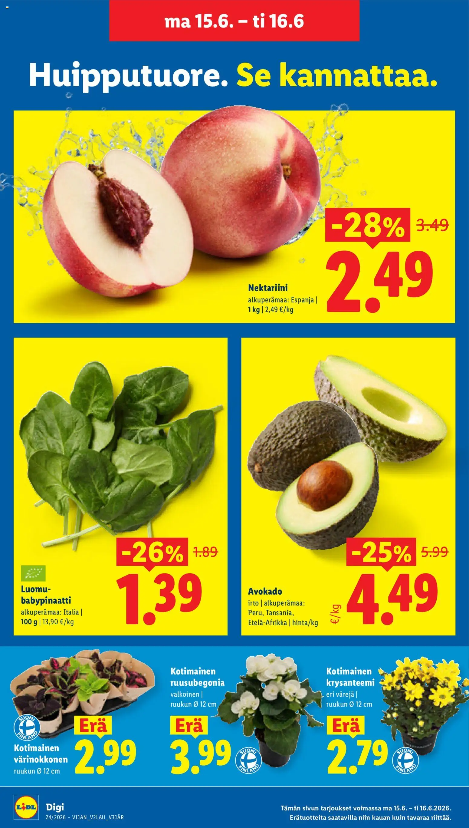 Lidl tarjoukset - Helsinki – voimassa 11.06.2026 alkaen | Sivu: 23