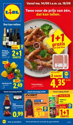 Lidl Folder week 38 - Voorbeeld van een folder van Lidl, geldig van 14/09/2026