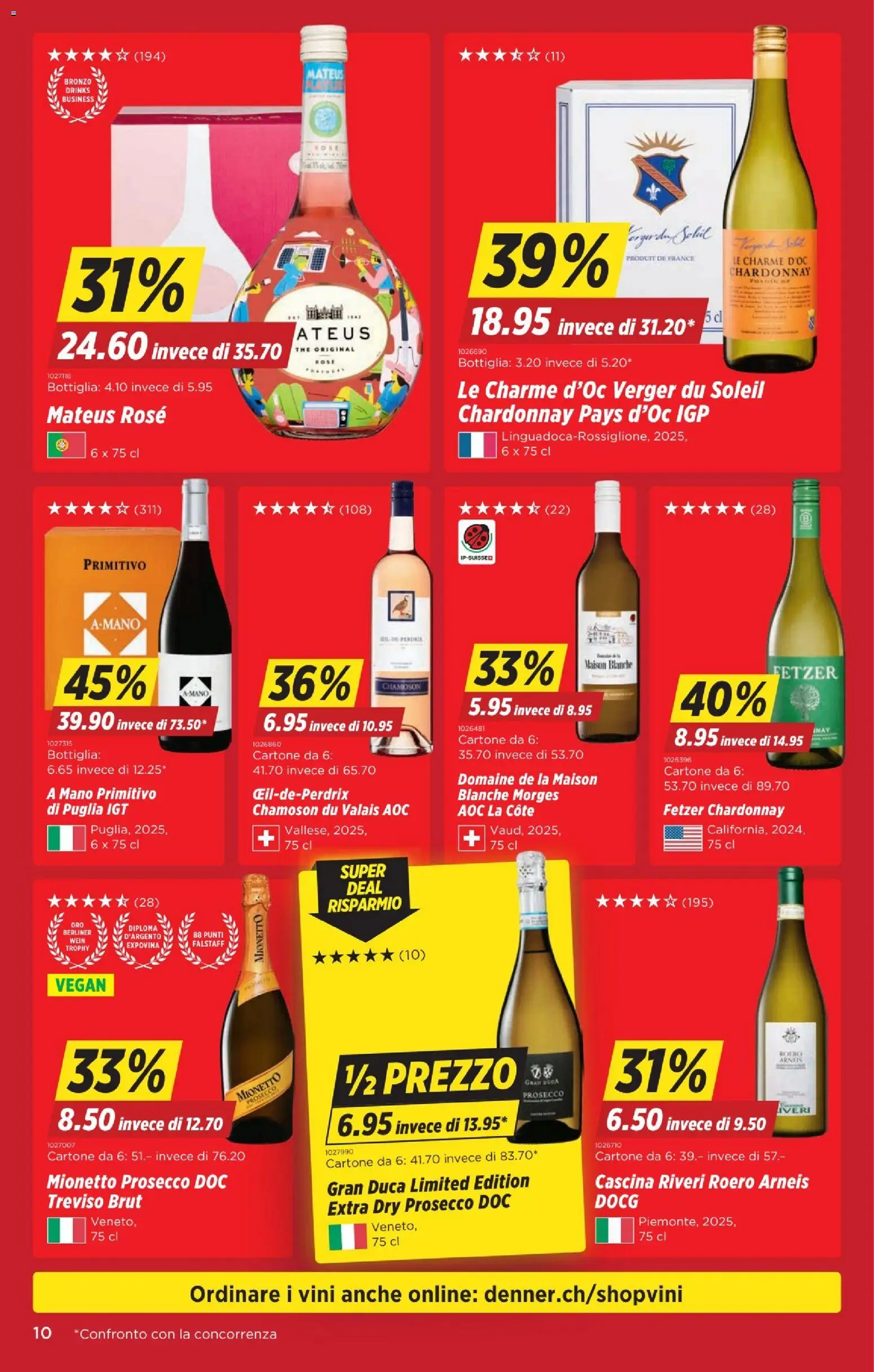 Denner aktionen IT – gültig ab 06.08.2026 | Seite: 10 | Produkte: Hose