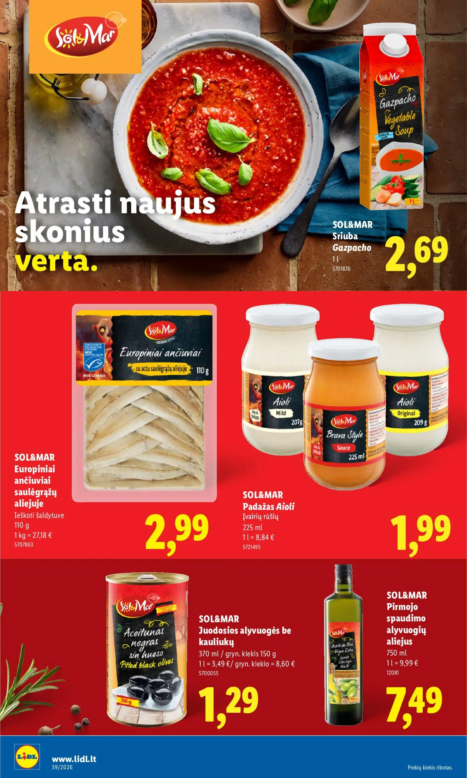 LIDL akcijos nuo 2026.09.21 | Puslapis: 22