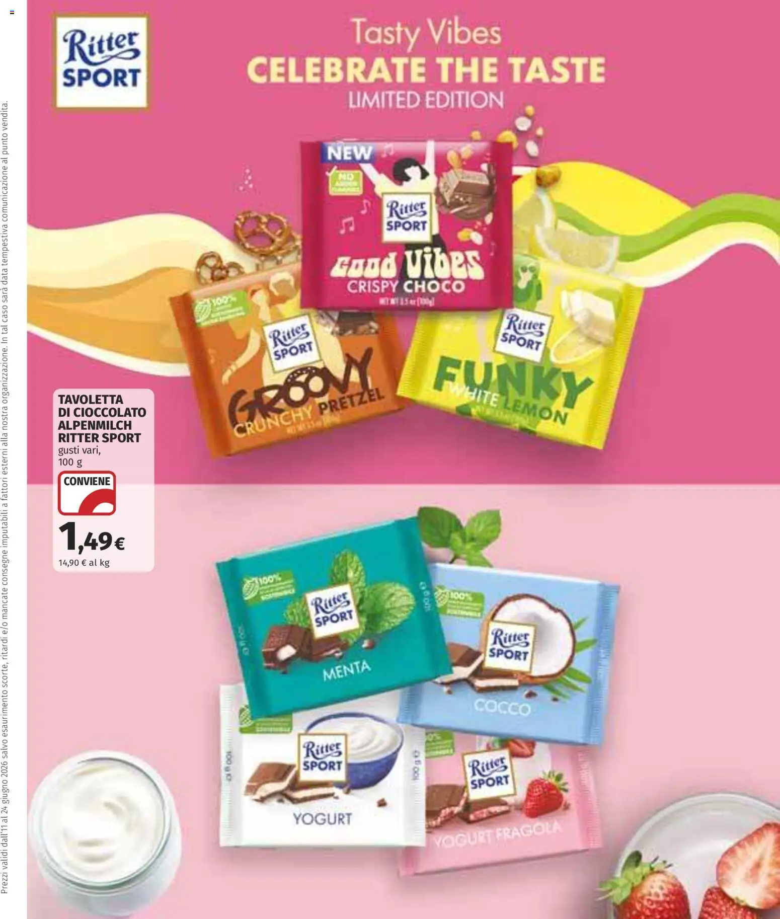 Volantino COOP del 11.06.2026 | Pagina: 47 | Prodotti: Yogurt, Cioccolato, Data, Cocco