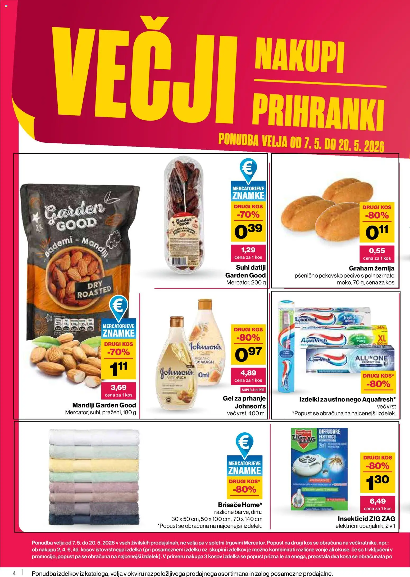 Novi Mercator katalog ponudbe – veljaven od 14.05.2026 | Stran: 4