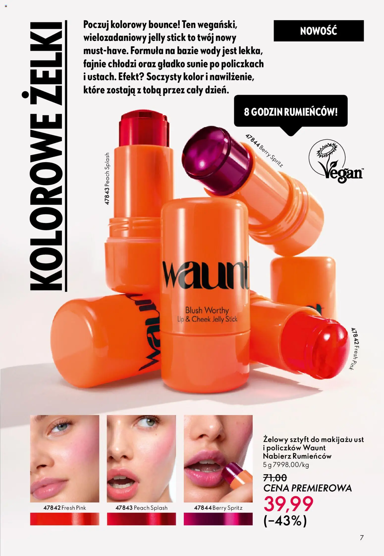 Oriflame Katalog 7 2026 od 06.05.2026 | Strona: 7 | Produkty: Żelki