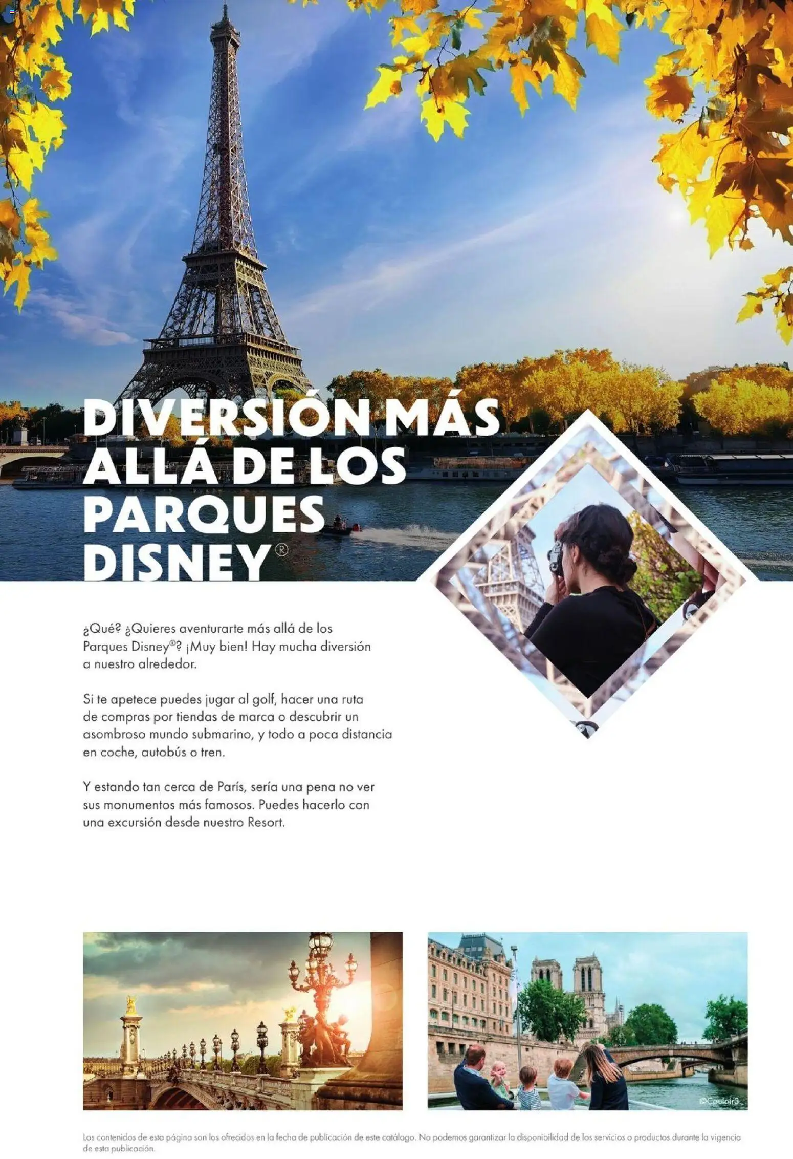 Viajes El Corte Inglés - Folleto Disneyland Paris 2027/2028 │ válido desde el 01/04/2027 | Página: 60