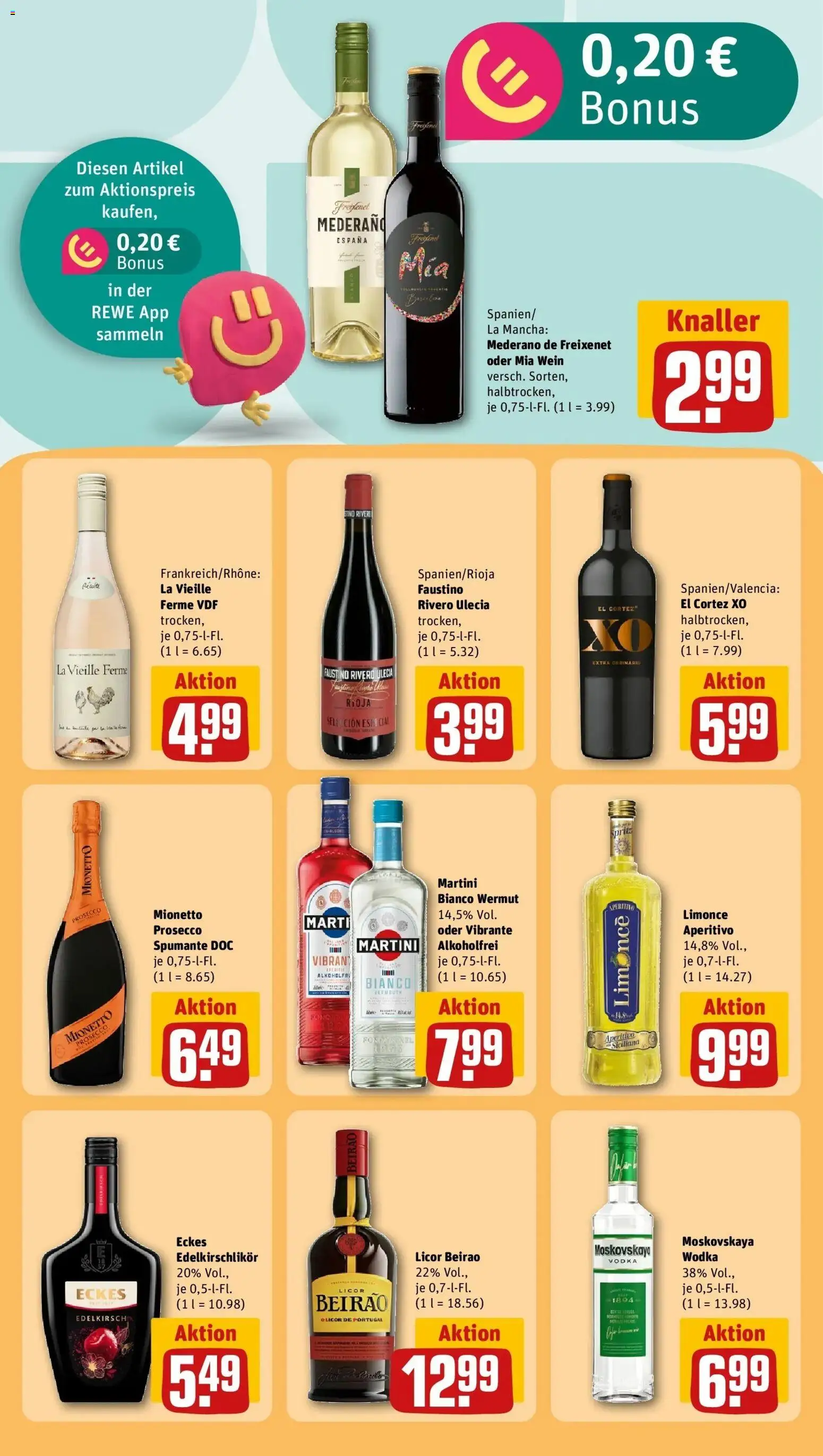REWE Prospekt ab 04.05.2026 zum Blättern » Angebote | Seite: 27 | Produkte: Martini, Freixenet, Prosecco, Vodka