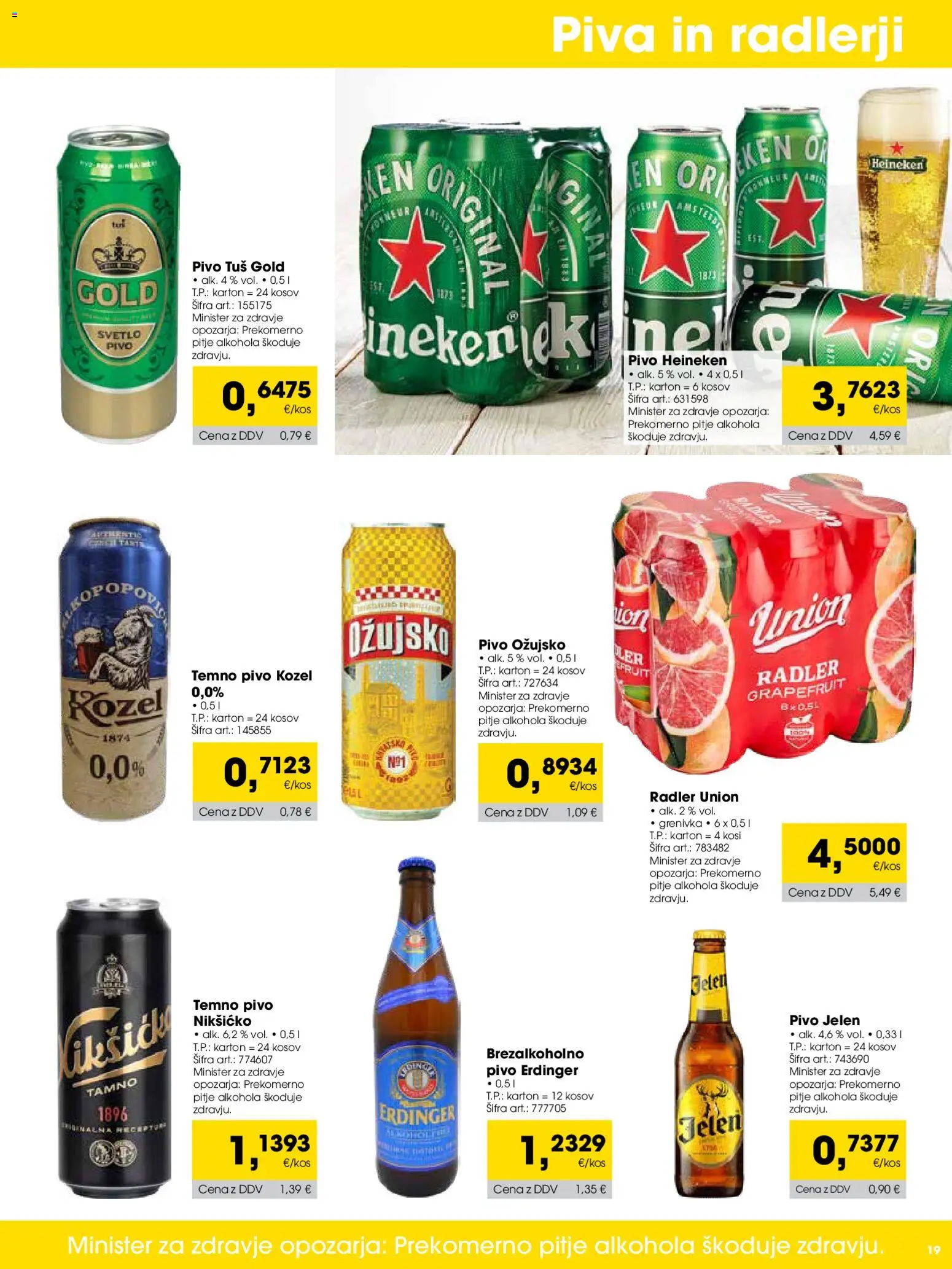 Novi Tuš katalog ponudbe – veljaven od 01.09.2026 | Stran: 19
